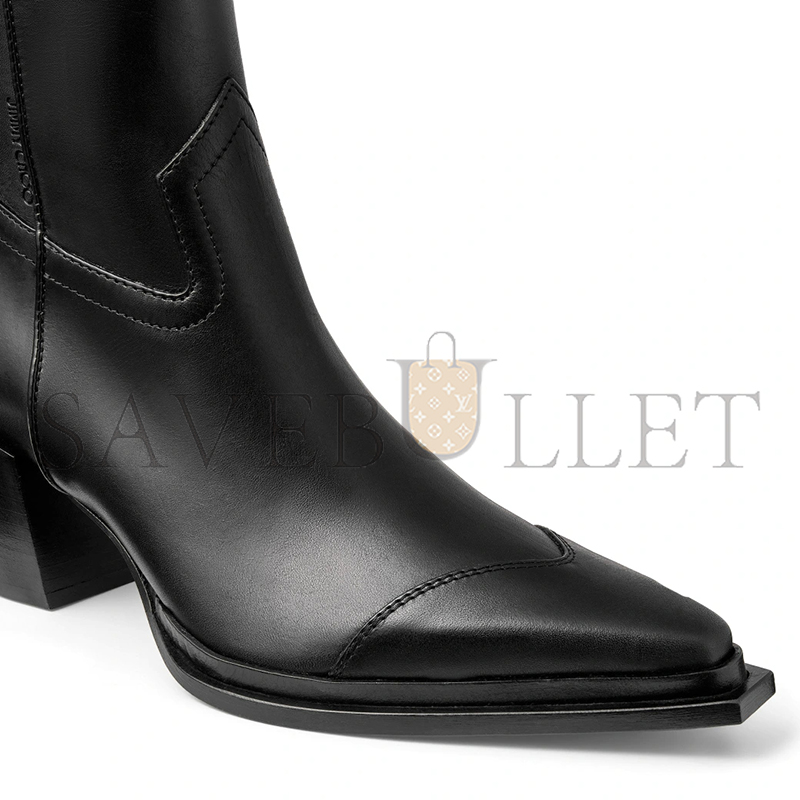 JIMMY CHOO CECE ANKLE BOOT 60 BLACK SOFT VACHETTA ANKLE BOOTS CECEAB60VOO JIMMY CHOO CECE ANKLE BOOT 60 BLACK SOFT VACHETTA ANKLE BOOTS CECEAB60VOO